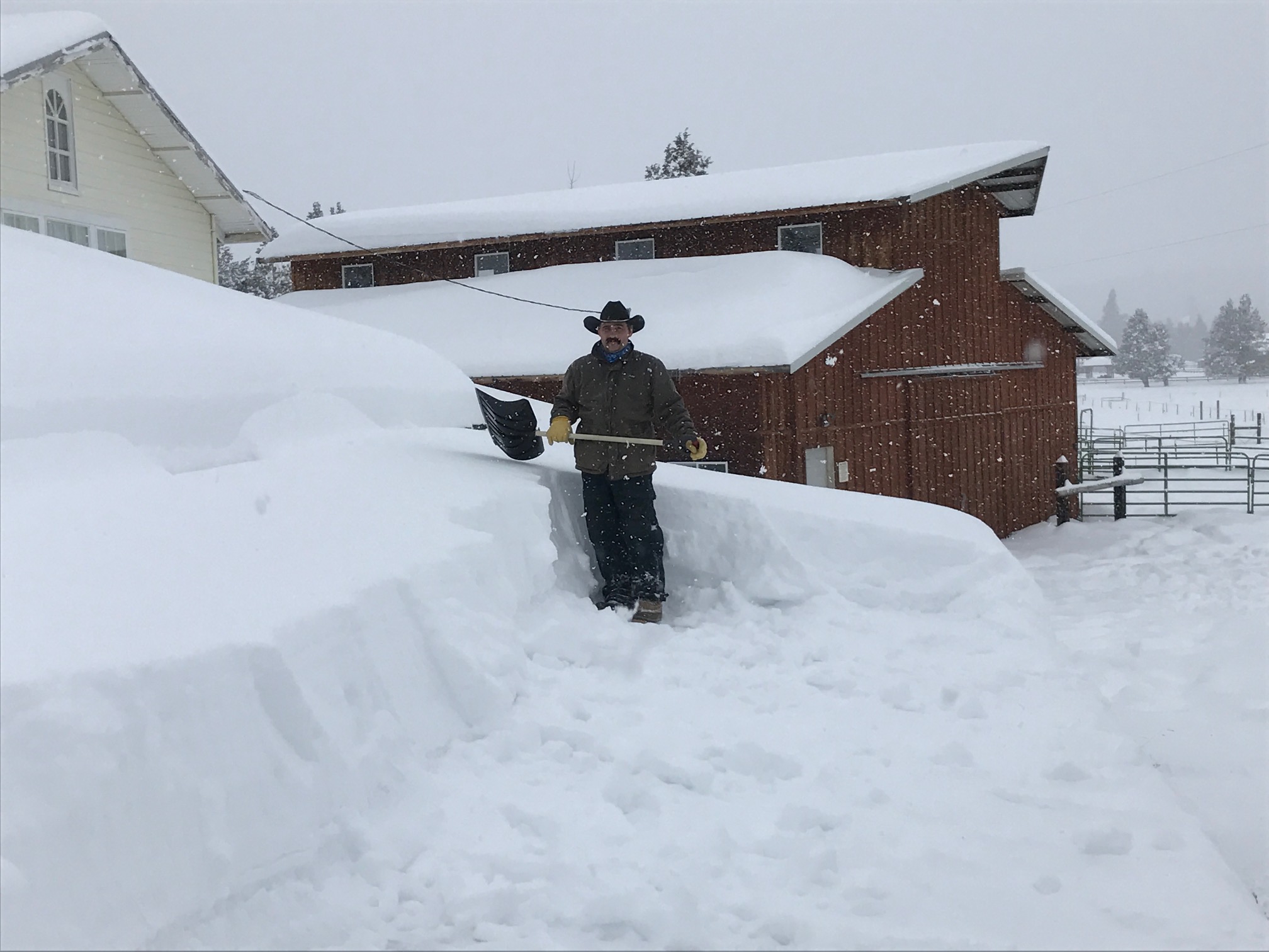 Oregon Home Inspector Roof Snow